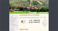Desktop Screenshot of comune.appignanodeltronto.ap.it